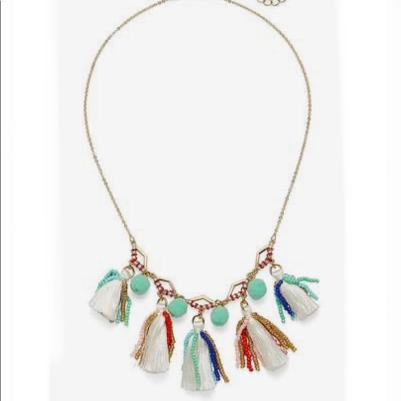 Rebecca Minkoff Geo Multi Tassel Short Necklace - Picture 3 of 5